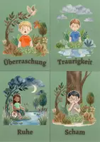 Vorschau - Bildkarten - Gefühlskarten Montessori Waldorf Stil - Seite 2
