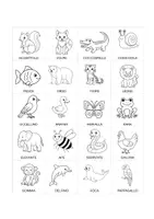 anteprima - Flashcard - 100 Tessere degli animali per attività di classificazione - Pagina 1