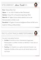 Vorschau - Stationenlernen - Wissenskartei Anne Frank (passend zur Buchreihe "Little people, big dreams") - Seite 2