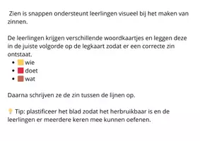 Voorbeeld - Zien is snappen - wie doet wat - Pagina 2