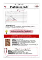 Vorschau - Stundenentwürfe - WG 3/4, Werken und Gestalten, Tonplatte, Plattentechnik - Seite 2
