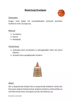 Vorschau - Anderer Materialtyp - Benotung des Druckpasses - Seite 1