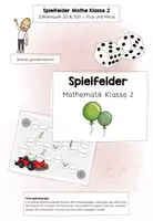 Vorschau - Spiele - Rechenspiele – Plus & Minus (Klasse 2, ZR 20, ZR 100) - Deckblatt