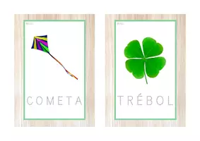 Vista previa - Juegos / Gamificación - Pack de PRIMAVERA 22 recursos (letra de imprenta) - página 1