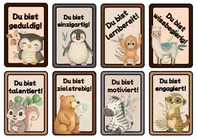 Vorschau - Bildkarten - Wertschätzungskarten - Du bist... - Seite 3