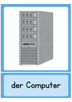 Vorschau - Bildkarten - 30 Bildkarten/ Flashcards: Computer - Bauteile, Zubehör (Informatik/ ITG) - Seite 1