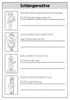 Vorschau - Arbeitsblätter - Schlangensätze Fasching/Karneval - Seite 3