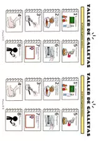 Vista previa - Refuerzo / NEE / Materiales de apoyo - Pictogramas paso a paso taller de galletas - página 1
