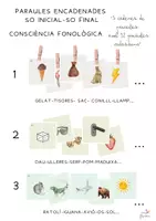 Vista previa - Tarjetas / Manipulativos - PARAULES ENCADENADES SO INICIAL-SO FINAL - Portada