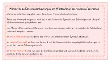 Vorschau - Spiele - Memory® Konsonantenhäufung - Seite 1