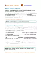Vorschau - Unterrichtsreihen - Mein erster Podcast - Deckblatt