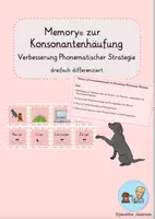 Vorschau - Spiele - Memory® Konsonantenhäufung - Deckblatt