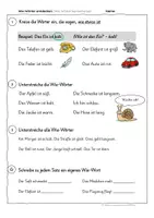 Vorschau - Arbeitsblätter - Freebie: Wie-Wörter entdecken | Adjektive in Klasse 2 - Seite 2
