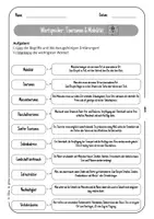 Vorschau - Arbeitsblätter - Tourismus & Mobilität: Wortspeicher, Wortfächer und Mind Map - Seite 3