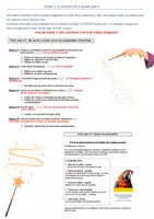 Aperçu - Préparation de séance / Séance complète - Séquence co-inter français-pro Le catalogue Imaginaire - Page 3