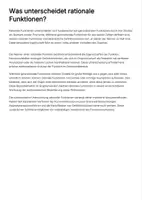 Vorschau - Unterrichtsreihen - Kurvendiskussion rationaler Funktionen – Asymptoten, Grenzwerte & Polstellen sicher analysieren - Seite 1