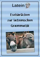 Vorschau - Spiele - Eselsbrücken zur lateinischen Grammatik - Deckblatt