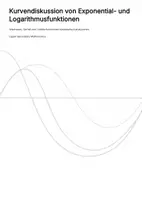 Vorschau - Unterrichtsreihen - Kurvendiskussion von Exponential- und Logarithmusfunktionen – Sek II - Deckblatt