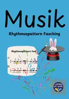 Vorschau - Arbeitsblätter - Rhythmuspattern Faschingszeit - Deckblatt