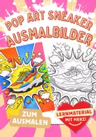 Vorschau - Arbeitsblätter - Sneaker Pop Art - Deckblatt
