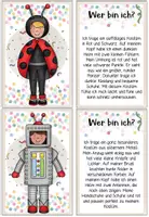 Vorschau - Spiele - Lese-Zuordnungsspiel: Fasching / Karneval / Kostüme - Seite 3
