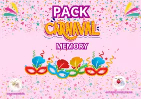 Vista previa - Manualidades / Dibujos para colorear - Recursos de Carnaval - Paquete de materiales - página 1