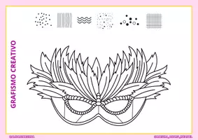 Vista previa - Manualidades / Dibujos para colorear - Grafismo creativo - Carnaval - página 2