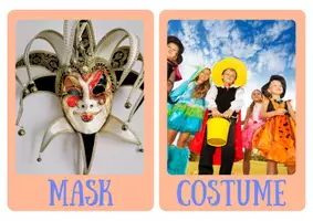 Vista previa - Refuerzo / NEE / Materiales de apoyo - CARNIVAL FLASHCARDS - página 2