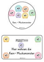 Vorschau - Bildkarten - Mucksmonster Paket - Seite 2