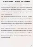 Vorschau - Arbeitsblätter - Leseprobe Training Sachtext: Vulkane – Wenn die Erde aktiv wird Strategien, Analysefragen & Lösungen - Klasse 4 - Seite 3