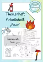 Vorschau - Arbeitsblätter - Themenheft/Forscherheft/Lernwerkstatt Feuer - Seite 1
