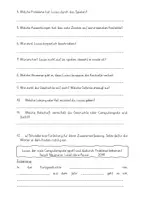 Vorschau - Arbeitsblätter - Kurzgeschichte Spielsucht FS Lernen Level ohne Pause - Seite 2
