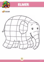 Vista previa - Hojas de trabajo - The coloured elephant STORYTIME WORKSHEETS COLLECTION - página 2