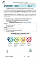 Vista previa - Unidades / Secuencias / Situaciones de Aprendizaje - 08M2SEM1 - Introducción aprendizaje basado en proyectos, diagnostico - página 1