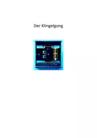 Vorschau - Arbeitsblätter - Der Klingelgong - Aufbau und Arbeitsweise - Deckblatt