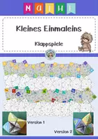 Vorschau - Spiele - Einmaleins Klappspiel zum Üben der einzelnen Reihen - Deckblatt