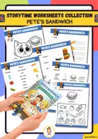 Vista previa - Hojas de trabajo - STORYTIME WORKSHEETS COLLECTION - página 1
