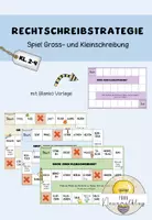 Vorschau - Arbeitsblätter - Spiel Rechtschreibung - Groß- und Kleinschreibung - Deckblatt