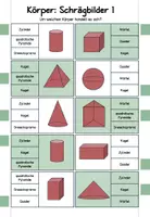 Vorschau - Stationenlernen - Geometrische Körper - 11 Klammerkarten - Seite 2