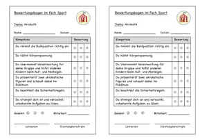Vorschau - Test - Bewertung Sport Klasse 1-4 - Komplettpaket - Seite 2