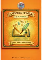 Vista previa - Refuerzo / NEE / Materiales de apoyo - LAP BOOK LENGUA 4º primaria - Portada