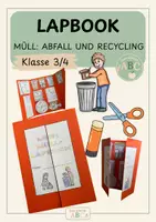 Vorschau - Arbeitsblätter - Lapbook Müll (Kl. 3/4) - Deckblatt