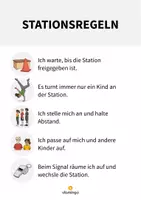 Vorschau - Stationenlernen - Stationsregeln für den Sportunterricht (Stationenarbeit) - Seite 2