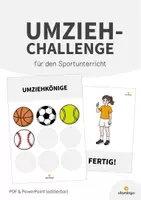 Vorschau - Spiele - Umzieh-Challenge für den Sportunterricht - Deckblatt