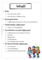 Vorschau - Arbeitsblätter - Bildgeschichte Eislaufplatz – Differenzierte Schreibangebote Klasse 3–5 | Arbeitsblätter & Schreibtraining - Seite 2