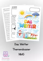 Vorschau - Arbeitsblätter - Materialpaket - Das Wetter - NMG Unterricht - Seite 1