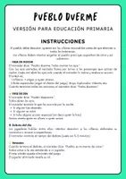 Vista previa - Juegos / Gamificación - TARJETAS PUEBLO DUERME (PARA PRIMARIA) - página 3