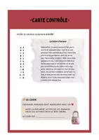 Vorschau - Stationenlernen - La lettre d’amour – Rätselspiel – Französisch A2 (Leseverstehen) - Seite 2