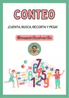 Vista previa - Hojas de trabajo - Conteo ¿Cuántos hay? @maestrilloalvarillo - página 1