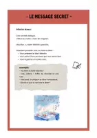 Vorschau - Arbeitsblätter - Le message secret - Rätselspiel - Französisch - A2 - Seite 2